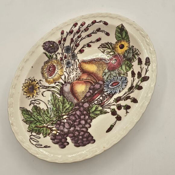 Retro California USA Ceramic Serving Dish by Vernon Kilns and Metlox Fruitdale - Picture 1 of 8